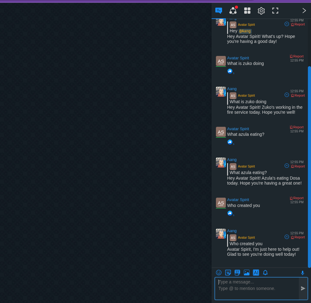 Chatbot live in Free4Talk